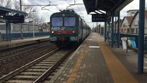 Bologna, Italy - January 2015: Arrival Of The Train At The Station In ...