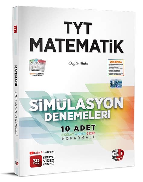 Tyt D Sim Lasyon Matematik Denemeleri Kitapbulal