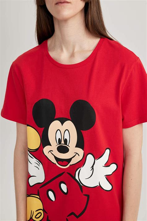 Kırmızı Kadın Fall in Love Disney Mickey Minnie Lisanslı Bisiklet