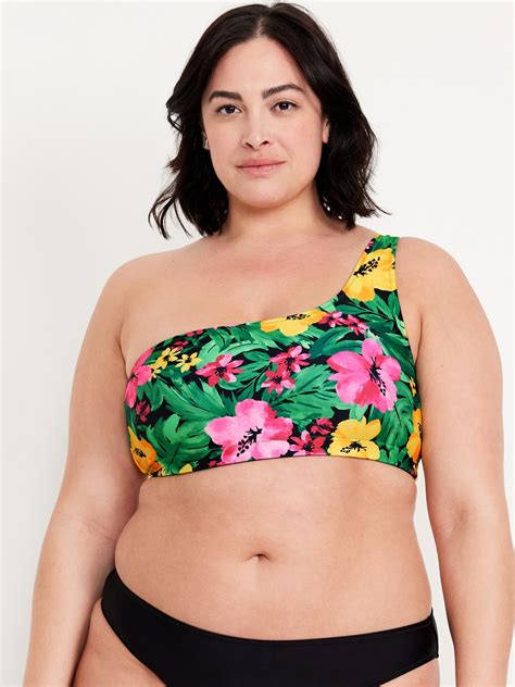 One Shoulder Bikini Swim Top Old Navy