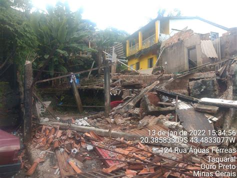 Sob Risco Geol Gico Fam Lias De Bairro De Ouro Preto S O Evacuadas