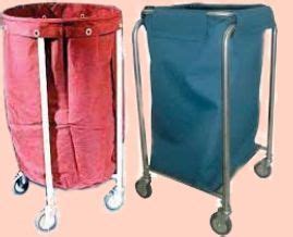 Stainless Steel Soiled Linen Trolley Style Modern At Rs