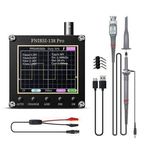 Fnirsi Pro Oscilloscope Tft Handheld Digital Oscilloscope