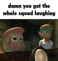 Damn You Got The Whole Squad Laughing GIF - DamnYouGotTheWholeSquadLaughing - Discover & Share GIFs