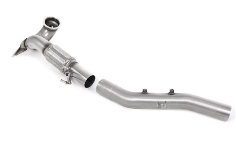 Milltek Sport VW Golf 8 GTI 2 0 TSI GPF Bypass Downpipe Decat