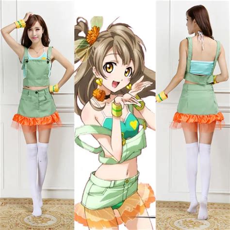 Hot Anime Love Live Minami Kotori Swimsuit Summer Swimwear Cosplay Costume Bathing Suit On