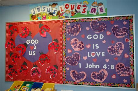 Valentine Christian Bulletin Board Ideas