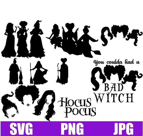 Hocus Pocus Svg Sanderson Svg Halloween Svg Sanderson Etsy