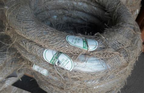 Hot Dipped Galvanized Wire For ACSR Cable Reinforcing Fences Gabions