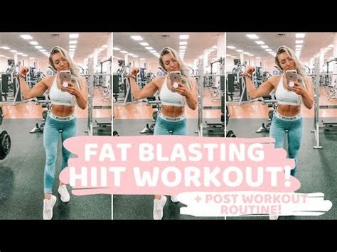 Minute Fat Blasting Hiit Post Workout Routine Youtube