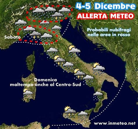 Allerta meteo in arrivo maltempo è di nuovo alto il rischio nubifragi