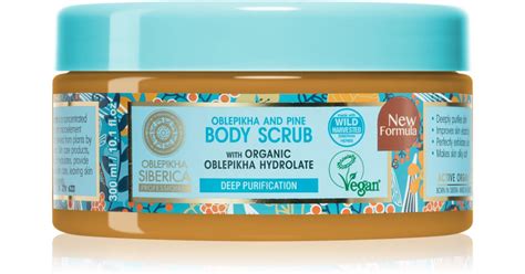 Natura Siberica Oblepikha Sea Buckthorn Body Scrub Notino Ie