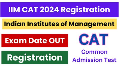 Iim Cat 2024 Registration Exam Date Notification All Updates Here