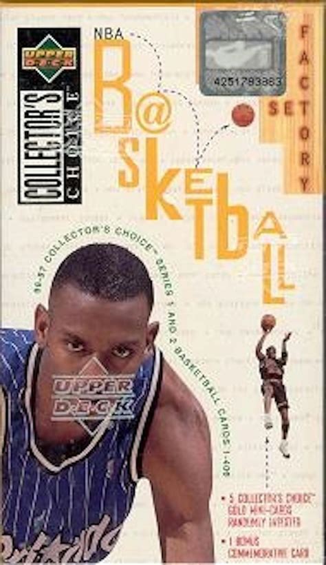 1996 97 Upper Deck Collectors Choice Basketball Factory Set Box Da