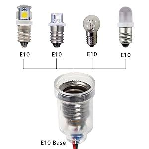 Gutreise Pcs E Lampade Base Led E Screw Mount Piccole Lampadine