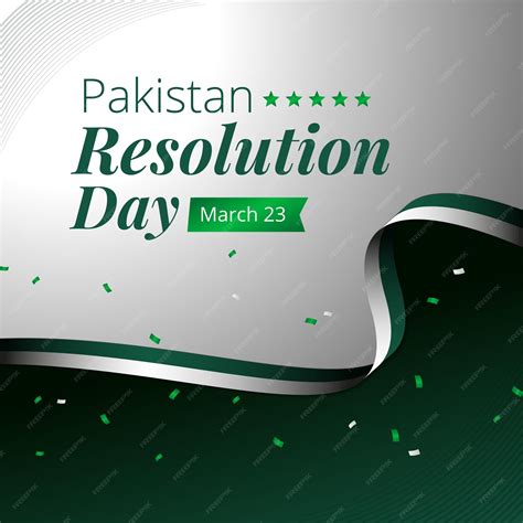 Premium Vector | 23rd march social media post