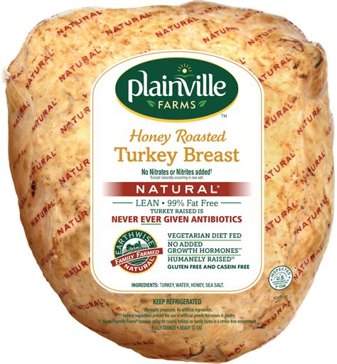 Natural Honey Roasted Turkey Breast Bulk — Plainville Farms