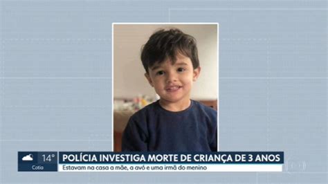 Vídeo Polícia Investiga morte de menino 3 anos SP2 G1