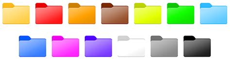 Two-Color 11 – sort computer folders by main and additional color.