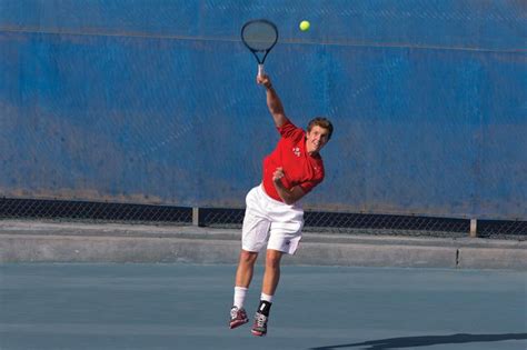 Men’s Tennis: Fritz climbs to first – The Collegian