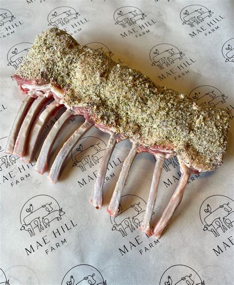 Herb crusted rack of lamb – Mae Hill Farm