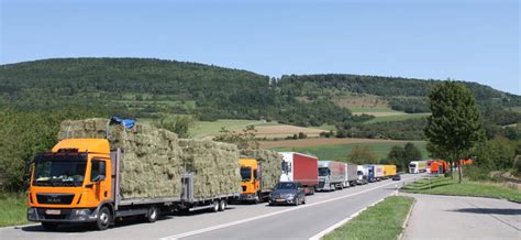 Fützen B 314 zwischen Fützen und Grimmelshofen war nach Unfall voll