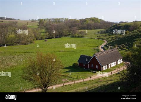 Sweden Skane Farmhouse Barn Hav Ng Iconic Buildings Lindgrens Langa In