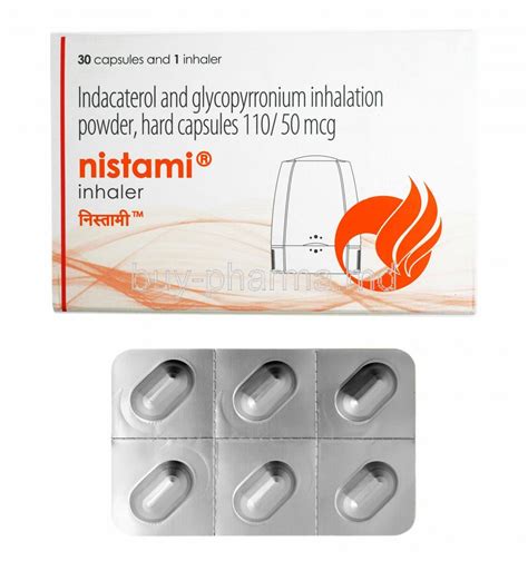 Buy Nistami Inhaler, Indacaterol/ Glycopyrrolate Online