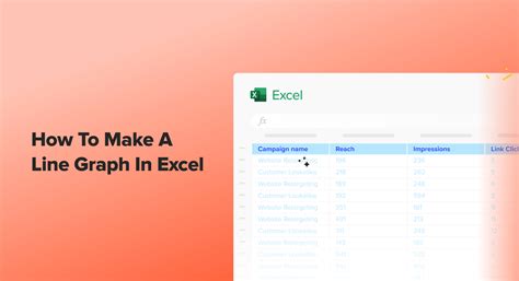 How to Make a Line Graph in Excel: A Step-by-Step Guide