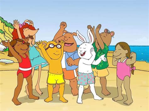 Arthur And Friends Fun On The Beach By Jpfr1906 On Deviantart