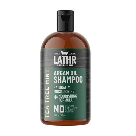 Tea Tree Mint Shampoo Lathr Mens Personal Care Line