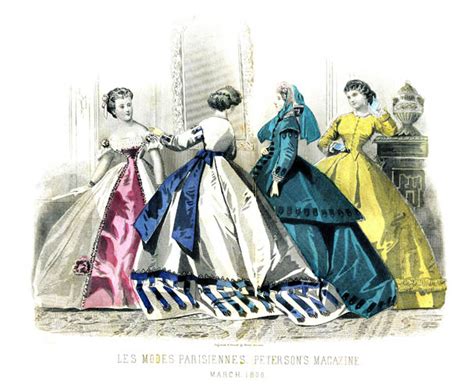 Victorian Fashion Collections Petersons Magazine