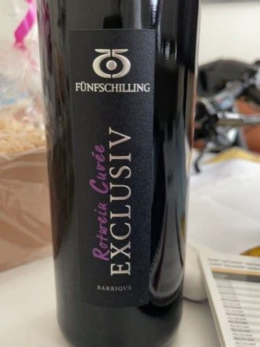 Fünfschilling Rotwein Cuvée Exclusiv Vivino US