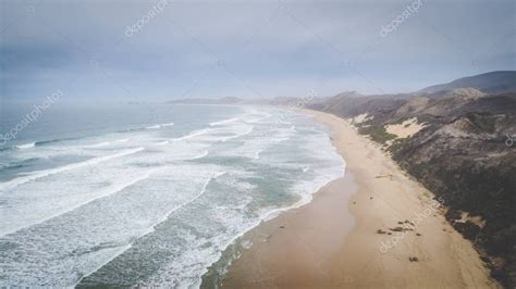 Fotos aéreas de la playa en Brenton on sea cerca de knysna en la ruta