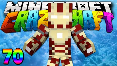 Minecraft Mods Crazy Craft 2 0 Original Iron Man Modded Survival 70