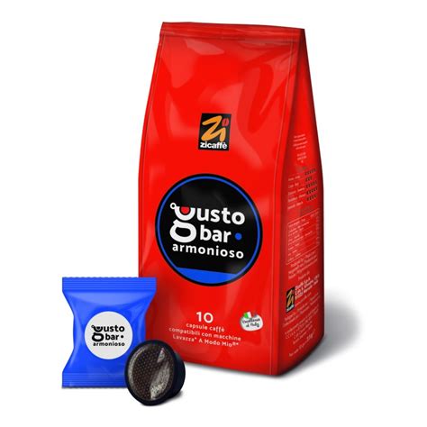 Gustobar Armonioso Caps Lavazza A Modo Mio Compatible Caps Zicaff S P A