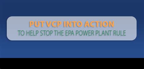 Put Vcp Into Action To Help Stop The Epa Power Plant Rule Wisconsin Electric Cooperative News