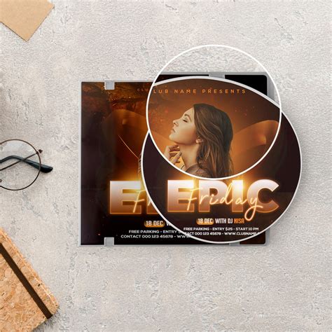 22+ Best Free Digipak CD Mockup PSD Templates - Mockup Den