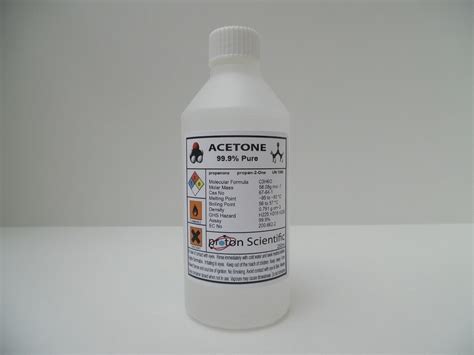 Acetone Laboratory Grade Purity Acs Grade Solvent