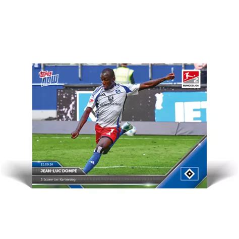 TOPPS NOW BUNDESLIGA 2024 25 Card 022 Jean Luc Dompé Hamburger SV