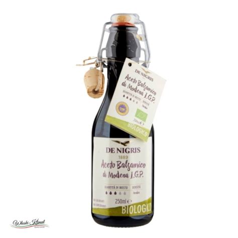 Ocet Balsamiczny Ekologiczny Aceto Balsamico Di Modena IGP Bio De