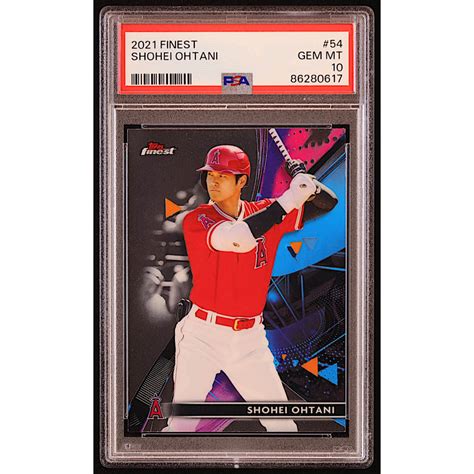 Shohei Ohtani Finest Psa Pristine Auction