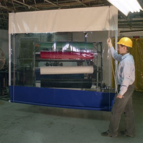 Industrial Curtains Vinyl Curtain Walls And Dividers Steel Guard Safety