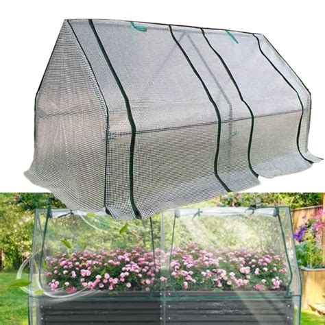 JARDINIÈRE SURÉLEVÉE PORTABLE pour lit de jardin extérieur PVC facile à