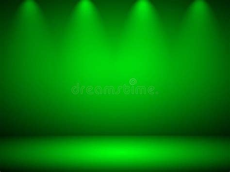 Empty Room Green and White Background Used for Product Display, Banner ...