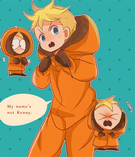 Anime South Park Butters