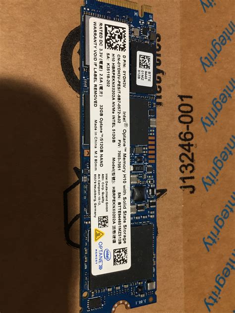 Optane 32GB cannot be seen by Windows 10 - Intel Community