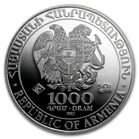 1000 Dram Noahs Ark Armenia Numista