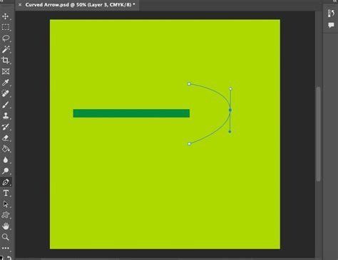 How To Draw A Curved Arrow In Photoshop