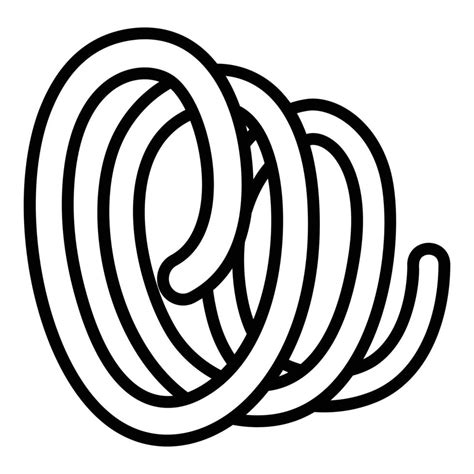 Shock Coil Icon Outline Style Vector Art At Vecteezy